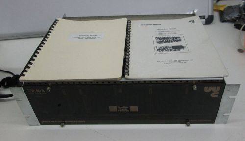 Wegener Communications Tone Decoder, Vintage AM Radio Equipment w/ Manuals Books