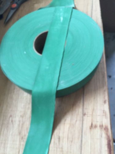 ROLL OF SILICONE HIGH TEMP .022&#034; Thick 250&#039; Feet Green Fda