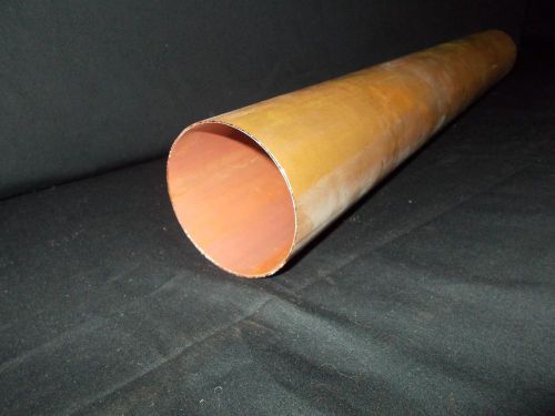 3” x 24-1/2&#034;  dwv copper pipe - new old stock for sale