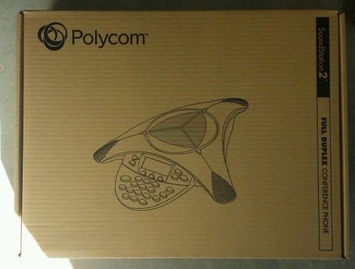 Polycom Soundstation 2 EX Conference Phone Station (2200-16200-001) NEW