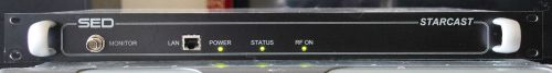 DVB/DSNG MPEG-2/4 QPSK MODULATOR SED STARCAST IF/L-BAND OUTPUT