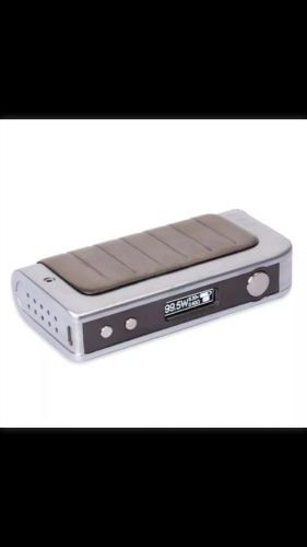 [pre-order] 100w ipv4 18650 box mod with oled screen - silver for sale