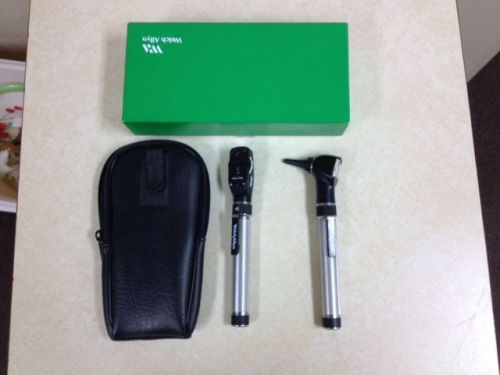 Welch Allyn Pocketscope Diagnostic Set Otoscope Ophthalmoscope AA Batteries Incl