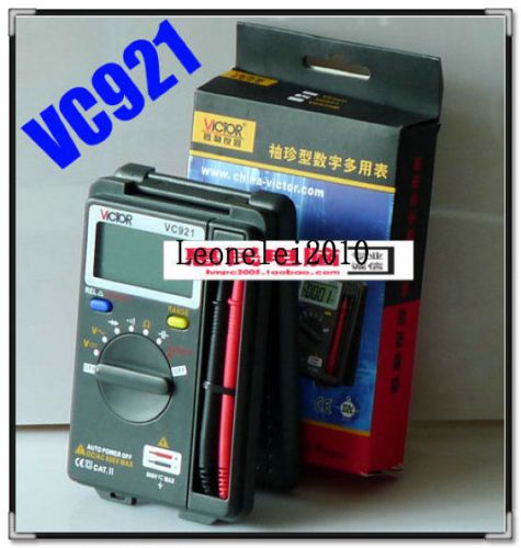 Generic VC921 DMM Multimeter Mini Victor Integrated Pocket Digital Multimeter