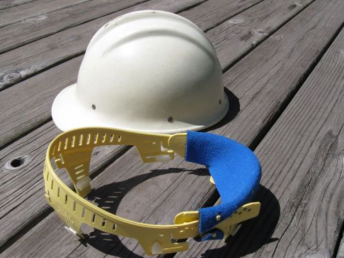 Ed bullard sf-usa 502 fiberglass hard hat &amp; suspension-original for sale
