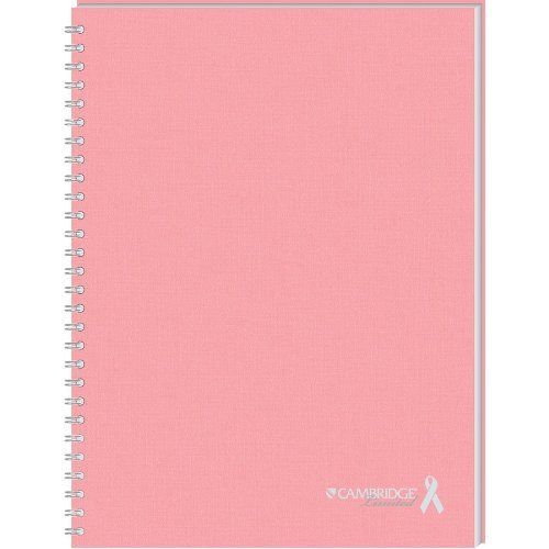 Cambridge Limited QuickNotes Breast Cancer Awareness Business Notebook,Page Size