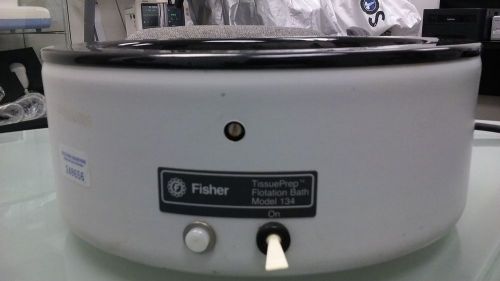 Fisher Scientific Model 134 Tissue Prep Flotation Water Bath