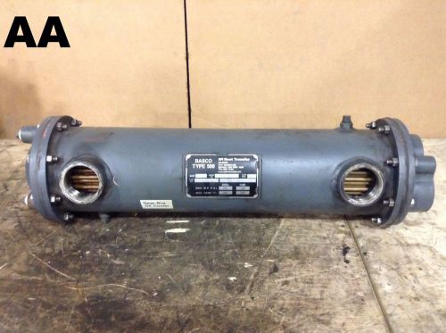Basco Type 500 06024 API Shell and Tube Heat Exchanger 150/300PSI at 300F