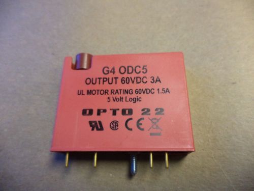 Opto 22 G4 ODC5 60V 3A DC Relay Output Module