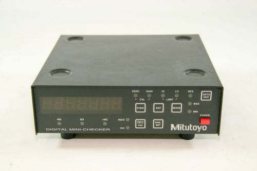 Mitutoyo Digital Mini Checker 519-620-1 *NO POWER SUPPLY*