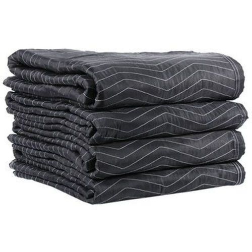 Cheap cheap moving boxes - deluxe moving blankets (4-pack) - size: 72&#034; x 80&#034; ... for sale