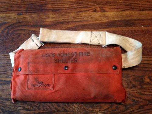 Vintage USFS Forest Fire Shelter