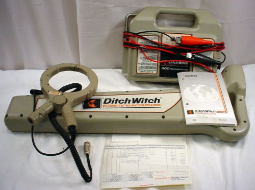 Ditch Witch 300SR Receiver 300ST Transmitter Carry Bag Clamp Assembly Locator
