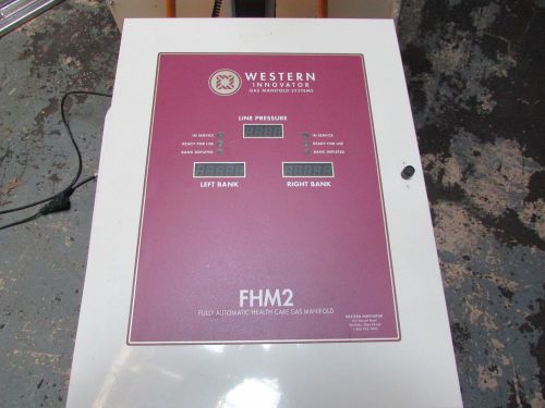 Western Innovator Model FHM2-9-4V Fully Automatic Health Care Gas Manifold
