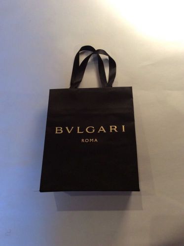 BEAUTIFUL Bulgaria Bulgaria Roma Black Silk Gift Bag Tote Shopping Jewelry 8&#034;