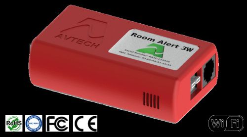 AVTECH  Room Alert 3 Wi-Fi w software  Environment monitor RA3W-ES0-BAS