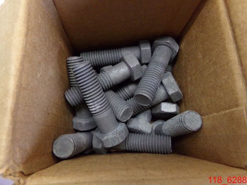 Qty=15 5/8-11 x 2-1/4 Hex Head Cap Screws Grade 5 Plain Steel Bolts