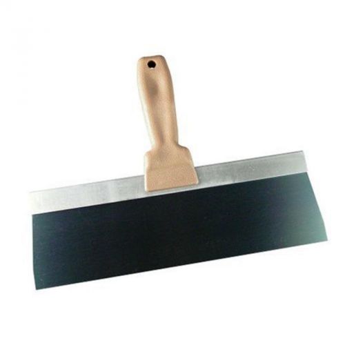12&#034; Blue Steel Taping Knife, Plastic Handle Goldblatt Drywall Taping Knives