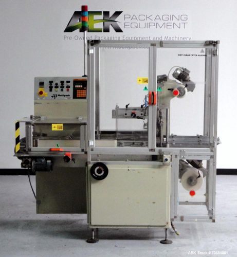 Used- Multipack Model F-40 Carton Multi-Pack Stretch Bander/Shrink Bundler. Bund