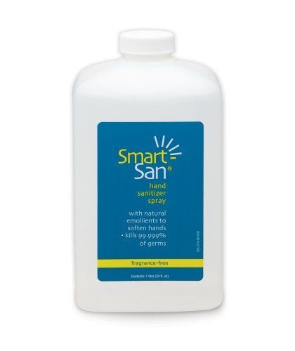 Best Sanitizers SMA0016U Smart-San Hand Sanitizer Spray, 1000mL Bottle Case of 6