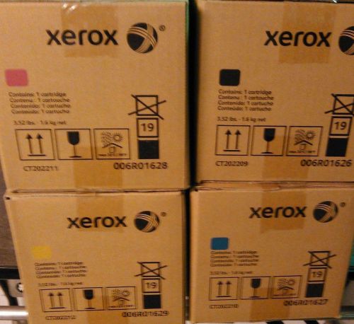 Full Sets NIB OEM XEROX CMYK Versant 2100 Press Toners