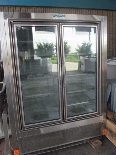 Commercial Two Door &#034;Glass Door&#034; Freezer