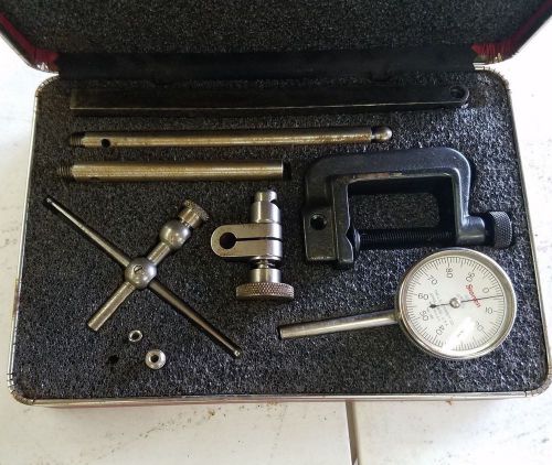 Starrett 196a6z dial indicator with magnetic base for sale