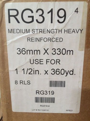 1 case 8 rolls 360 yrd reinforced filament intertape polymer group rg-319 for sale