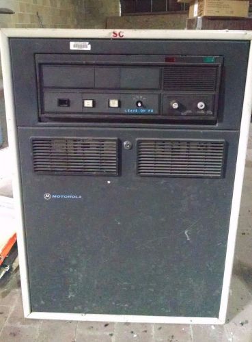 Motorola micor series low band vhf high power repeater base station cabinet for sale