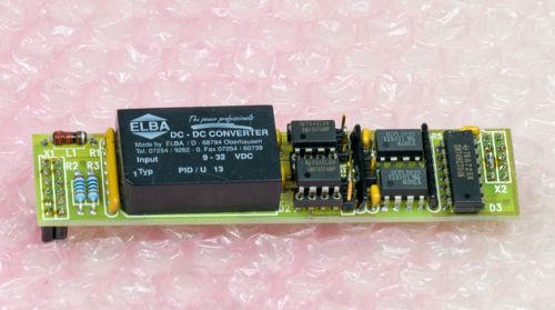BOEKELS DP807 RS-422 RS-485 OPTICALLY ISOLATED SERIAL INTERFACE  DISCOVERY METAL