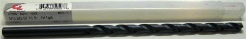 New 5/16&#034; (0.3125&#034;) drill bit chicago latrobe extra long 120x blk ox 118° #50503 for sale