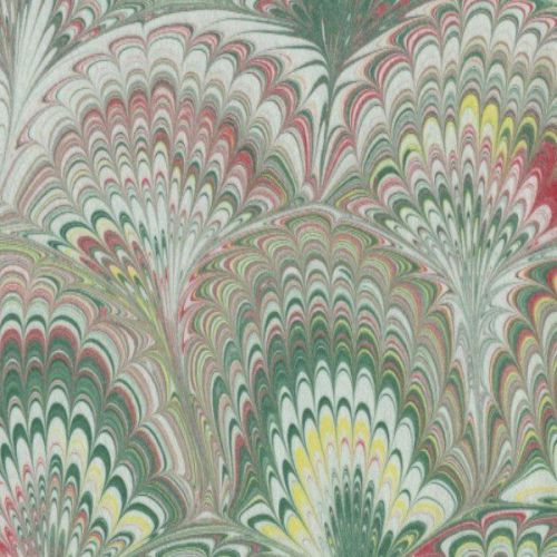 marbled paper for restoration marbling bookbinding Marmorpapier #5116