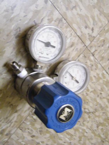 matheson gas regulator 3616-590 pressure control lab welding tank aptech