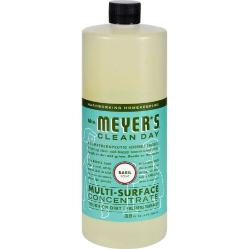 Mrs. Meyer&#039;s Multi Surface Concentrate - Basil - 32 fl oz - Case of 6