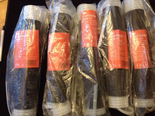 3m cold shrink connector insulator tubing 8428-12p 500-800 kcmil lot of 5 for sale