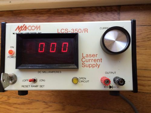 Laser Diode LCS-350/R Laser Current Supply M/A-COM Power Incorporated MA