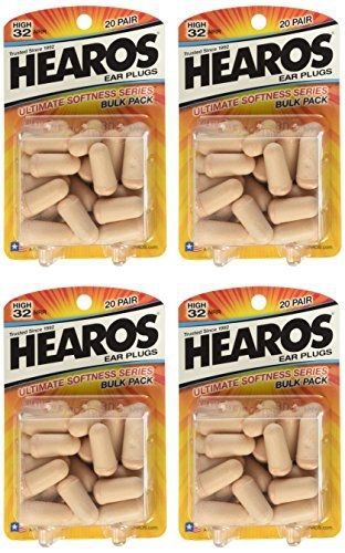 Hearos Ultimate Softness Series Foam Earplugs, 100-Pair