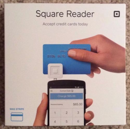 NEW Square Credit Card Reader - FREE w/$10 REBATE!