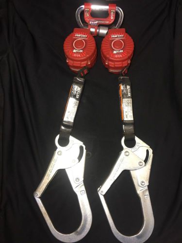 2015 Miller 6&#039; Twin Turbo Fall Protection Retractable G2 Conector Life Line $345