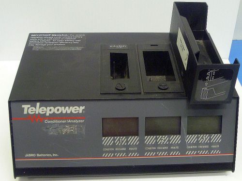 Telepower Battery Conditioner/Analyzer TP3503Q: 3-Slot/ 115VAC. 50/60Hz, 50W Max