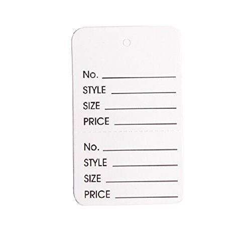 Metronic 1-1/4&#034;?1-7/8&#034; clothing price labels/clothing tag/perforated price for sale