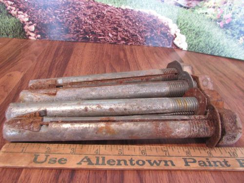 (4) - 3/4&#034; x 10&#034;  concrete wedge anchor bolts for sale