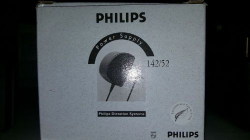 Philips dictation system power supply ac adapter 142/52