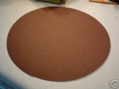 9 inch PSA sanding disc, 80 grit A/O