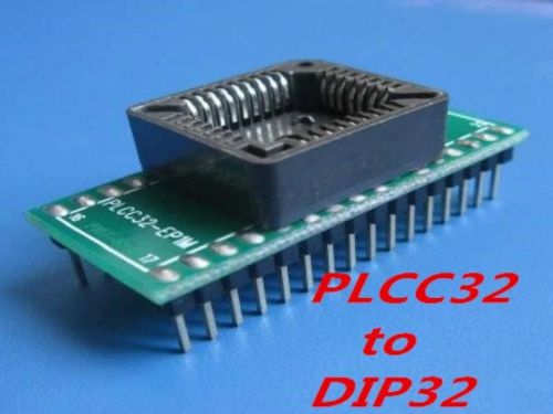 5XPLCC32 to DIP32 IC test socket Conversion seat IC burning seat Socket Adapter