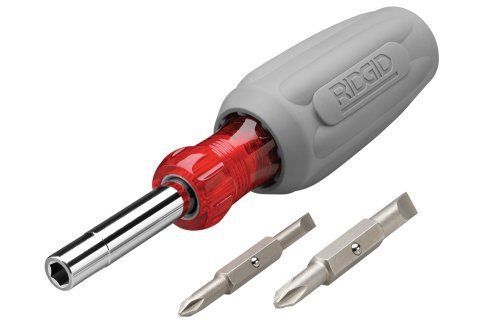 New ridgid 16573 multi purpose 6 in 1 screwdriver free shipping for sale
