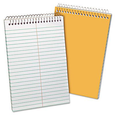 Recycled Steno Book, Gregg, 6 x 9, White, 80 Sheets, Sold as 1 Each