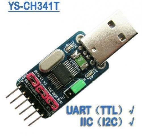 USB to I2C IIC UART TTL Master Adapter Converter STC ISP Download  Debugging
