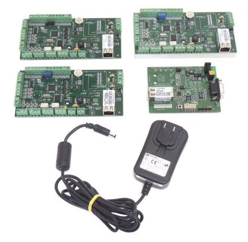 Lot Lantronix XPort Teknet ETK-2 Test Board / Ethernet Devices &amp; AC Power Supply