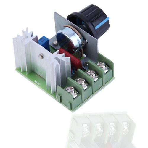 4000w ac 220v scr voltage regulator speed controller dimmer thermostat fl for sale